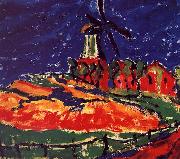 Erich Heckel Windmill, Dangast oil painting reproduction
